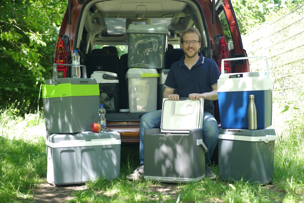 Übersicht der getesteten Kühlboxen